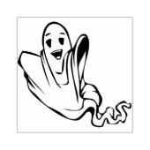 Drijvende stempel voor spookillustratie (Afrduk)