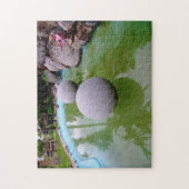 Drijvende Stenen India. Legpuzzel (Verticaal)