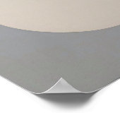 Drijvende Stippen - Minimalistische Abstracte kuns Poster (Hoek)