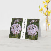 Drijvende struik Floral - Hartelijk dank Kaart (Gele Bloem)