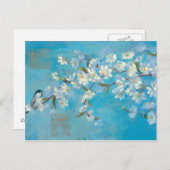 Drijvende takken briefkaart (Voorkant / Achterkant)