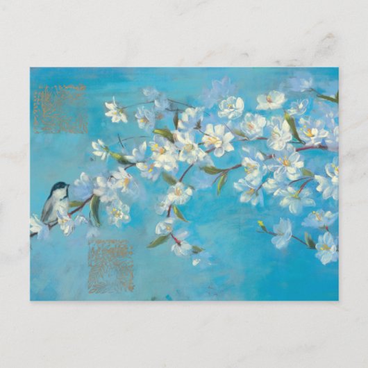 Drijvende takken briefkaart (Voorkant)