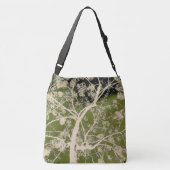 Drijvende takken crossbody tas (Achterkant)