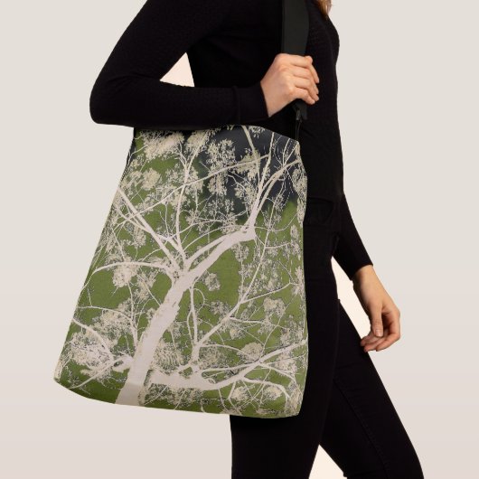 Drijvende takken crossbody tas (Dichtbij)