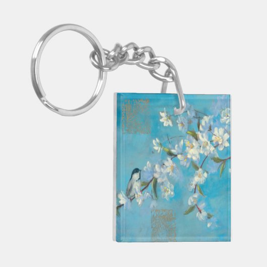 Drijvende takken sleutelhanger (Voorkant Links)