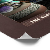 Drijvende tapes: het klokkenboek (22x28 inch) poster (Hoek)