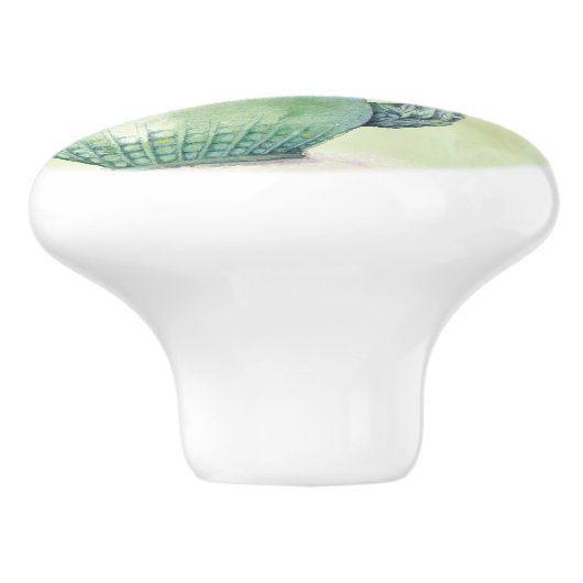 Drijvende teapot keramische knop (Zijkant)