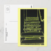 Drijvende trappen briefkaart (Voorkant / Achterkant)