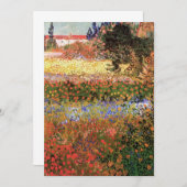 Drijvende tuin door Vincent van Gogh (Voorkant / Achterkant)