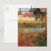 Drijvende tuin door Vincent van Gogh Briefkaart (Voorkant / Achterkant)