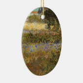 Drijvende tuin door Vincent van Gogh Keramisch Ornament (Rechts)