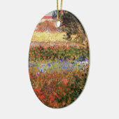 Drijvende tuin door Vincent van Gogh Keramisch Ornament (Links)