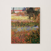 Drijvende tuin door Vincent van Gogh Legpuzzel (Verticaal)