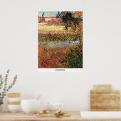 Drijvende tuin door Vincent van Gogh Poster (Keuken)