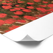 Drijvende tuin door Vincent van Gogh Poster (Hoek)