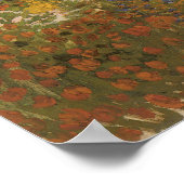 Drijvende tuin door Vincent van Gogh Poster (Hoek)