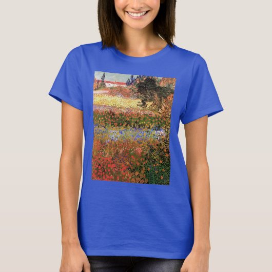 Drijvende tuin door Vincent van Gogh T-shirt (Voorkant)