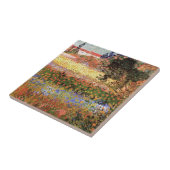 Drijvende tuin door Vincent van Gogh Tegeltje (Zijkant)