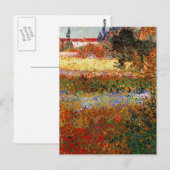 Drijvende tuin (F430) Van Gogh Fine Art Briefkaart (Voorkant / Achterkant)