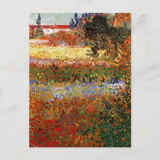 Drijvende tuin (F430) Van Gogh Fine Art Briefkaart (Voorkant)