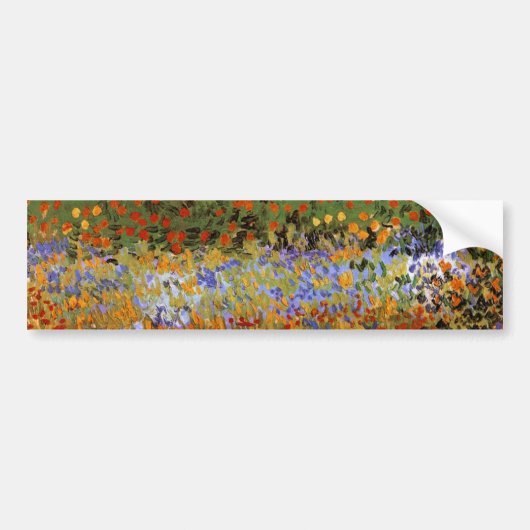 Drijvende tuin (F430) Van Gogh Fine Art Bumpersticker (Voorkant)