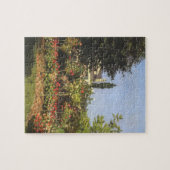 Drijvende tuin in Sainte Adresse door Claude Monet Legpuzzel (Horizontaal)