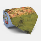 Drijvende tuin in Sainte Adresse door Claude Monet Stropdas (Opgerold)