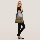 Drijvende tuin in Sainte Adresse door Claude Monet Tote Bag (Op model)