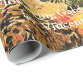 Drijvende tuin met pad door Vincent van Gogh. Cadeaupapier (Rol Hoek)