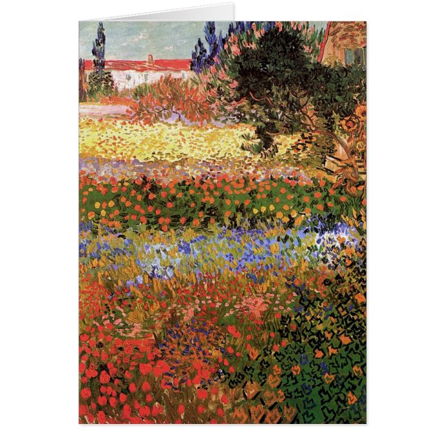 Drijvende tuin, Vincent van Gogh. (Voorkant)