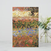 Drijvende tuin, Vincent van Gogh. Briefpapier (Staand voorkant)