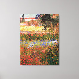 Drijvende tuin, Vincent van Gogh. Canvas Afdruk