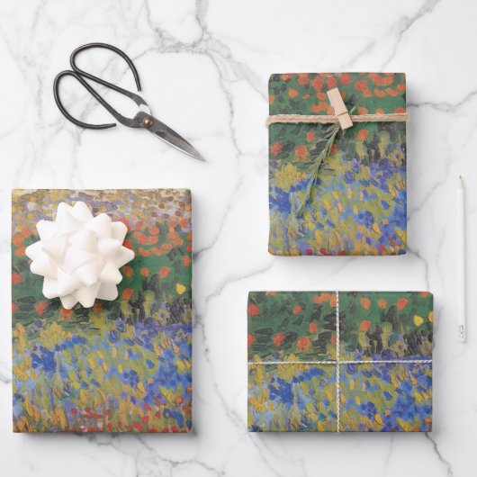 Drijvende tuin - Vincent van Gogh Inpakpapier Vel (Voorkant)