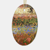 Drijvende tuin, Vincent van Gogh. Keramisch Ornament (Links)