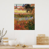 Drijvende tuin, Vincent van Gogh. Poster (Keuken)