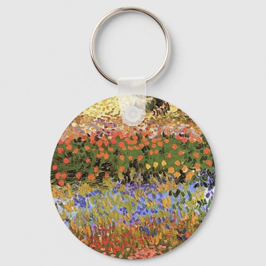 Drijvende tuin, Vincent van Gogh. Sleutelhanger (Voorkant)