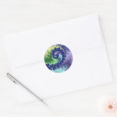 Drijvende uit - Fractal Sticker (Envelop)