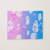 Drijvende verankers, droomscenery Kinderen Legpuzzel (Horizontaal)