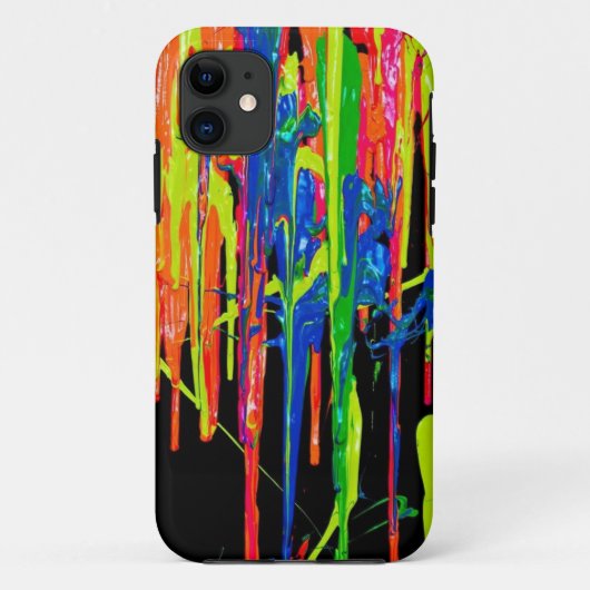 Drijvende verf Case-Mate iPhone case (Achterkant)