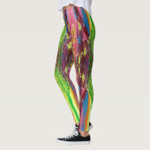 Drijvende verf leggings (Links)
