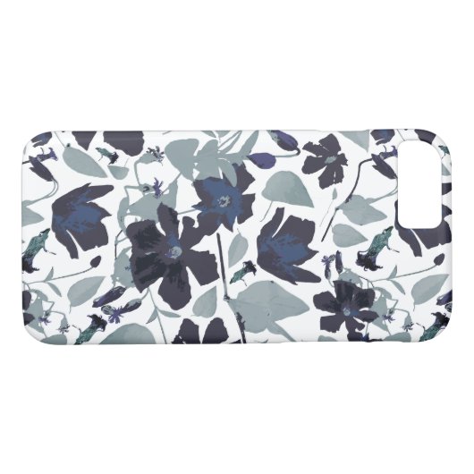 Drijvende vijn Waterverf patroon Case-Mate iPhone Case (Achterkant (Horizontaal))
