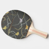 Drijvende vlinders tafeltennisbatje (Zijkant)