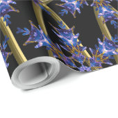 Drijvende vlokken in Knight Cadeaupapier (Rol Hoek)