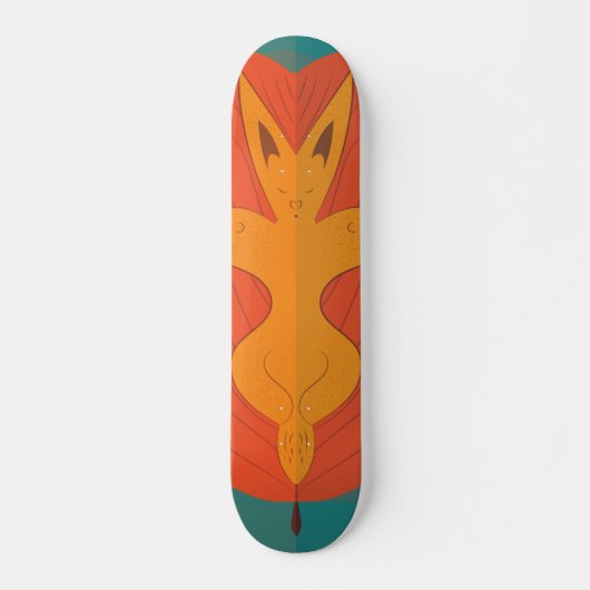 Drijvende vos persoonlijk skateboard (Voorkant)