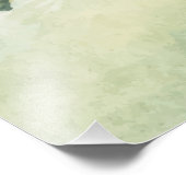 drijvende walvis foto afdruk (Hoek)