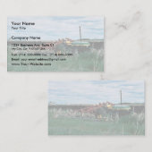 Drijvende watergebieden visitekaartje (Voorkant / Achterkant)