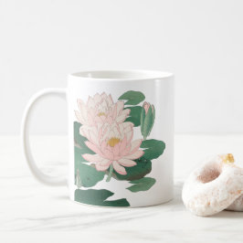 Drijvende waterLily door Ohara Koson Koffiemok