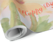 Drijvende Waterverf Ontworpen papierproducten Cadeaupapier (Rol Hoek)