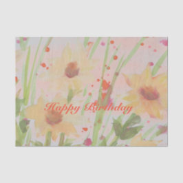 Drijvende Waterverf Ontworpen papierproducten Tissuepapier