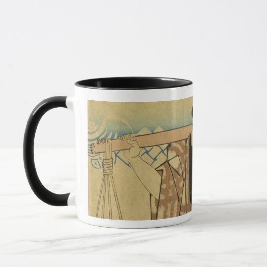 Drijvende wereld #7 mok (Links)